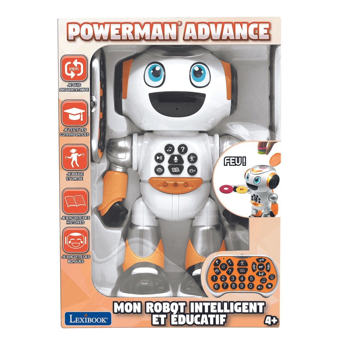 Powerman robot programmable