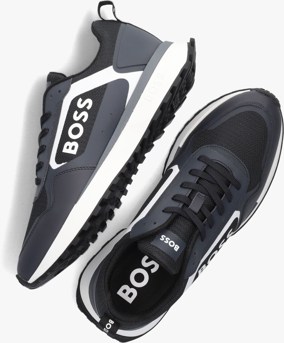 BOSS blauwe boss lage sneakers jonah_runn