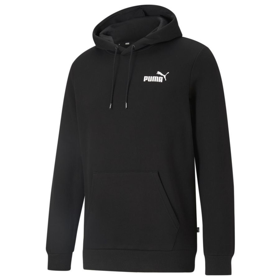 PUMA Sweat à Capuche Essentials Small Logo - Noir/Blanc