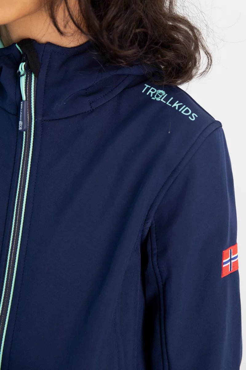 Trollkids Trollfjord Mädchen Softshelljacke