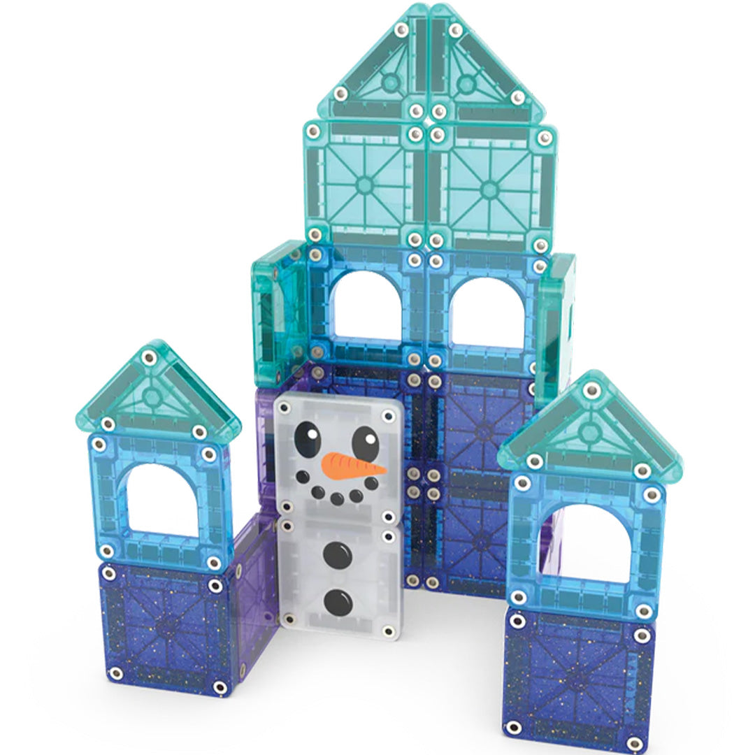 magna-tiles magnetische tegels micromags travel set winter wonder 26st