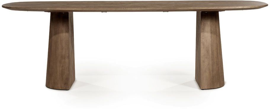 Eettafel Lune Lichtbruin van Eleonora