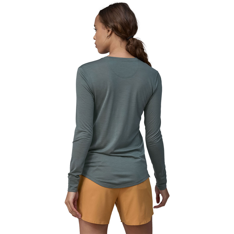 Patagonia Damen Cap Cool Merino Graphic Longsleeve
