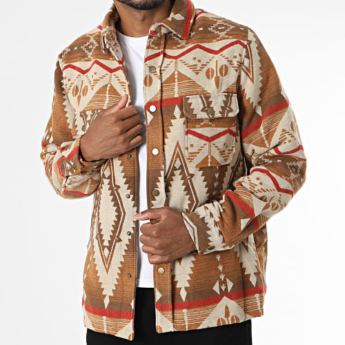 Surchemise Beige Marron