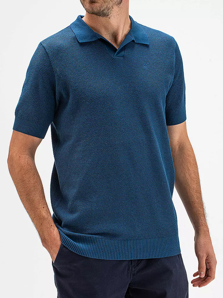BUTCHER OF BLUE Poloshirt blau