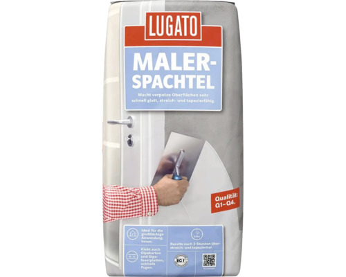 Lugato oppervlaktevuller, schildersplamuur, 4 kg