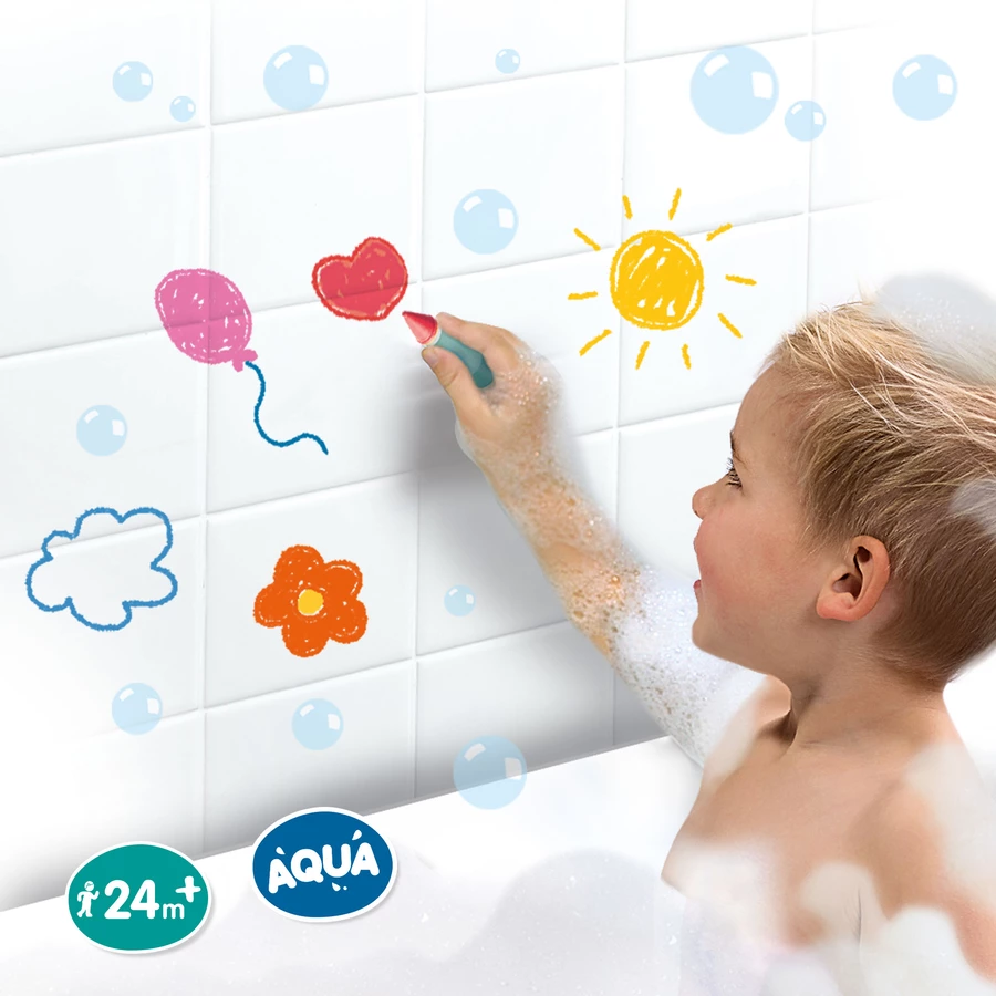 SES Creative® Badewannen-Malstifte - 8 Farben
