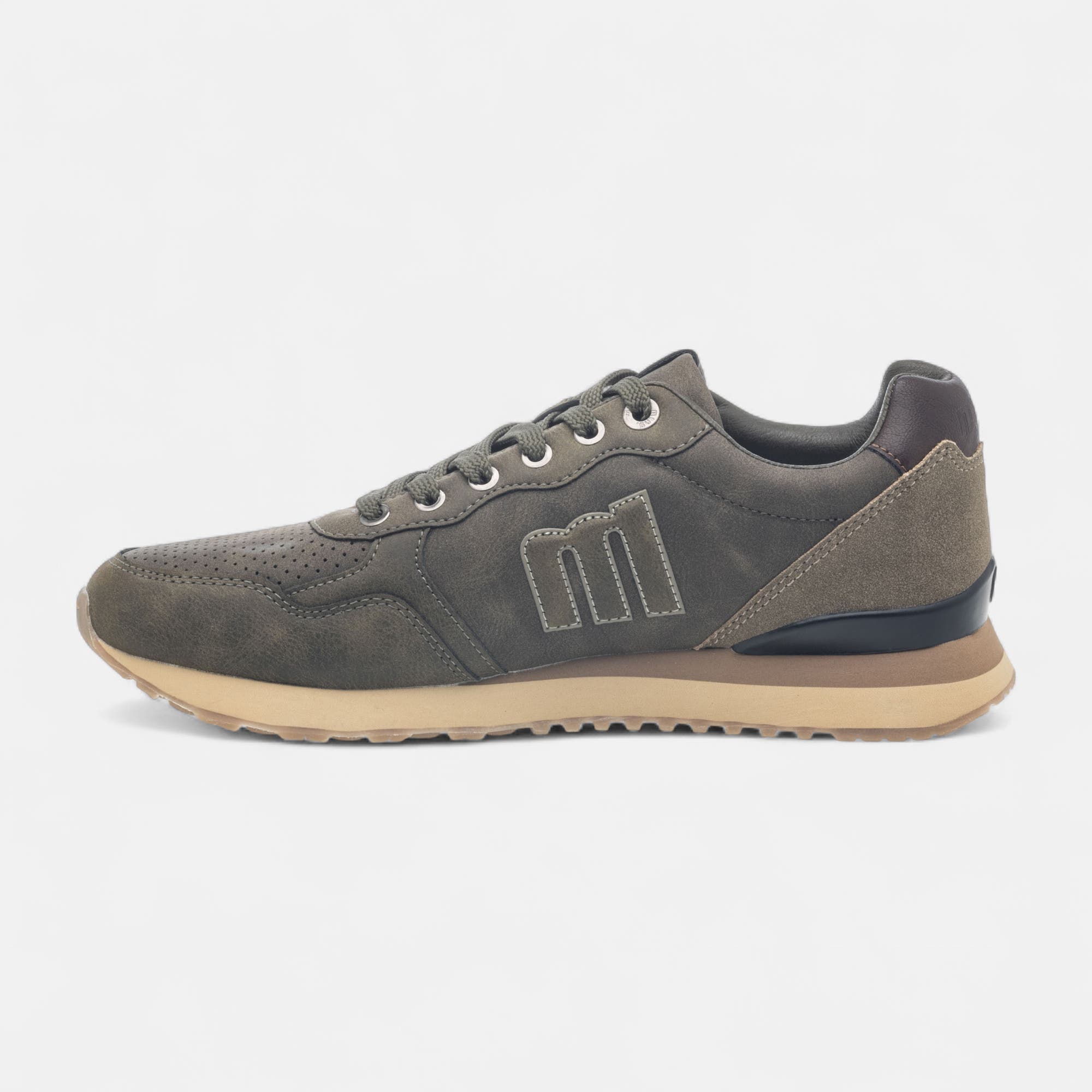 Baskets basses Homme kaki