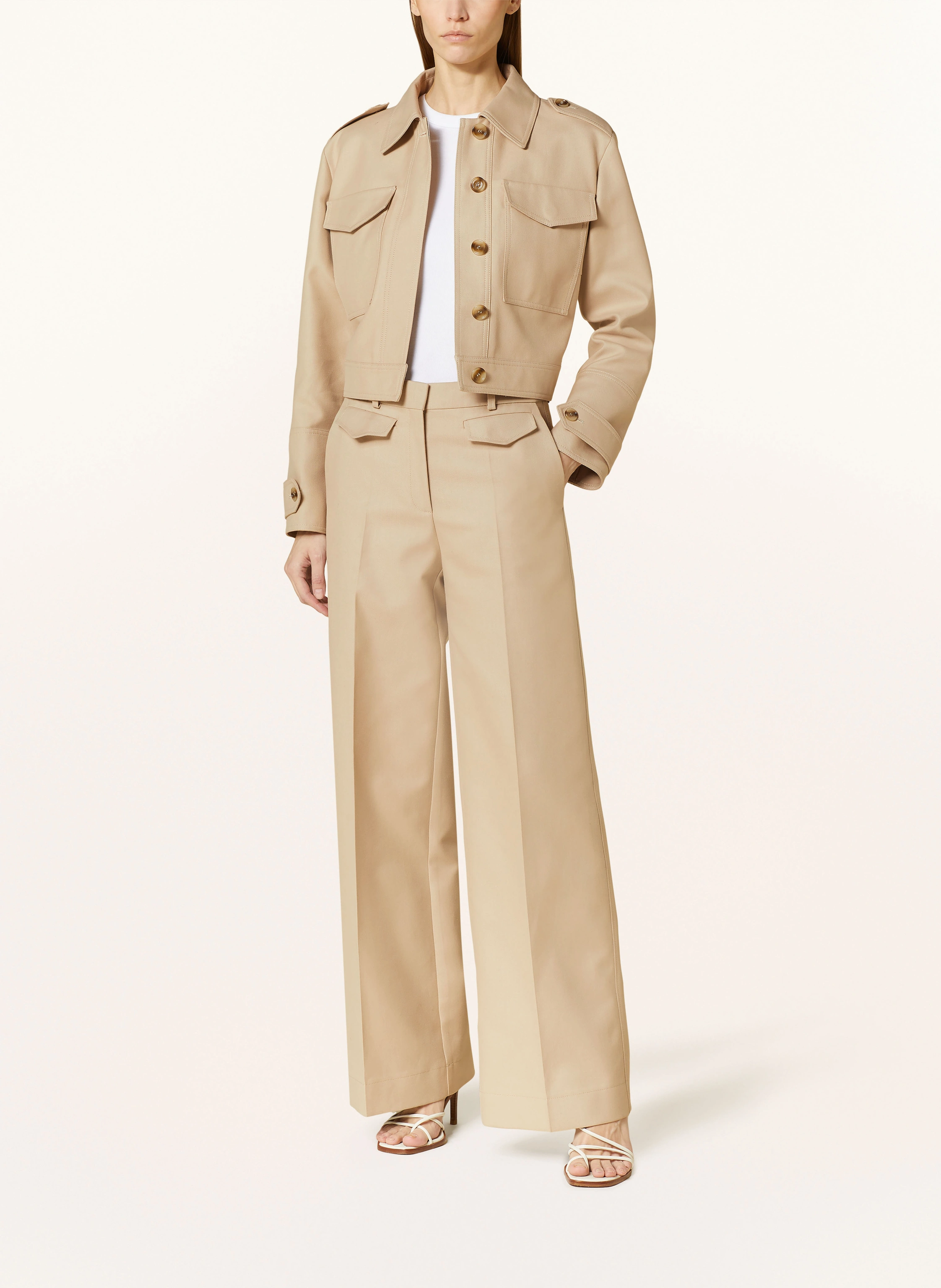 BOSS Cropped-Jacke JAFELI