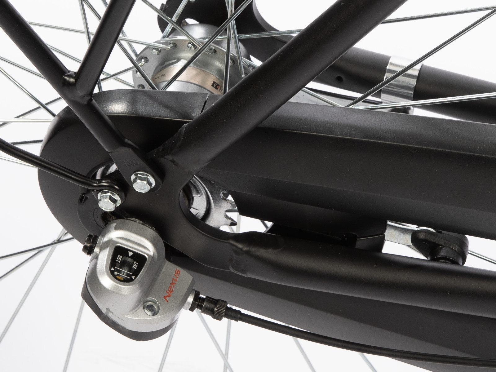 Villette Transporter N3 BG  13Ah e-bike - Matt Black
