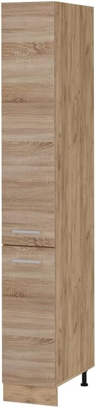 Vicco Apothekerschrank R-Line, Medizinschrank für die Küche, Sonoma, 30 cm