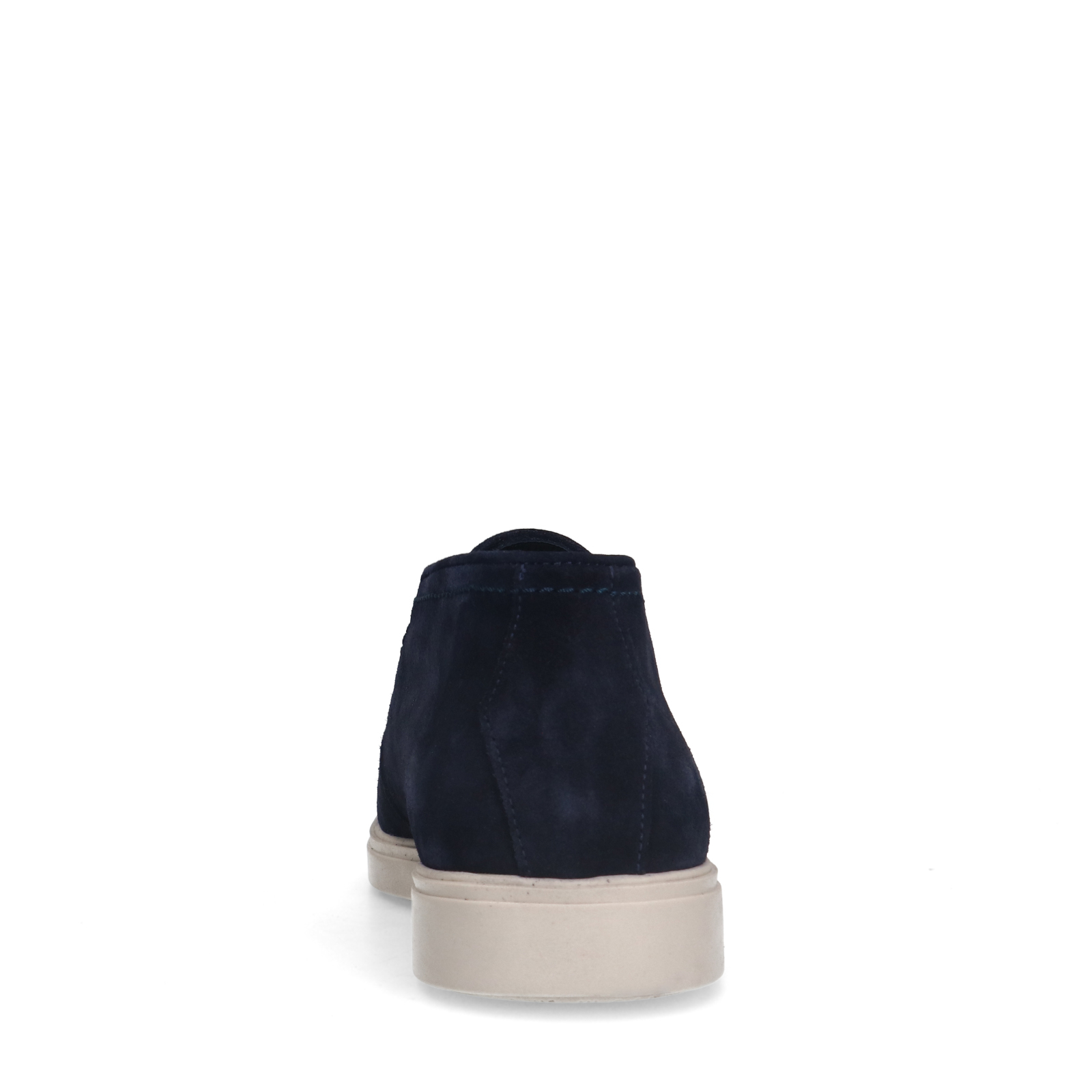 Donkerblauwe suède boots