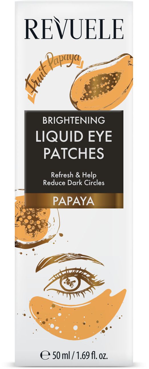 Liquid Eyes Patches Parches Líquidos Iluminadores Contorno de ojos Papaya Cremas contorno de ojos