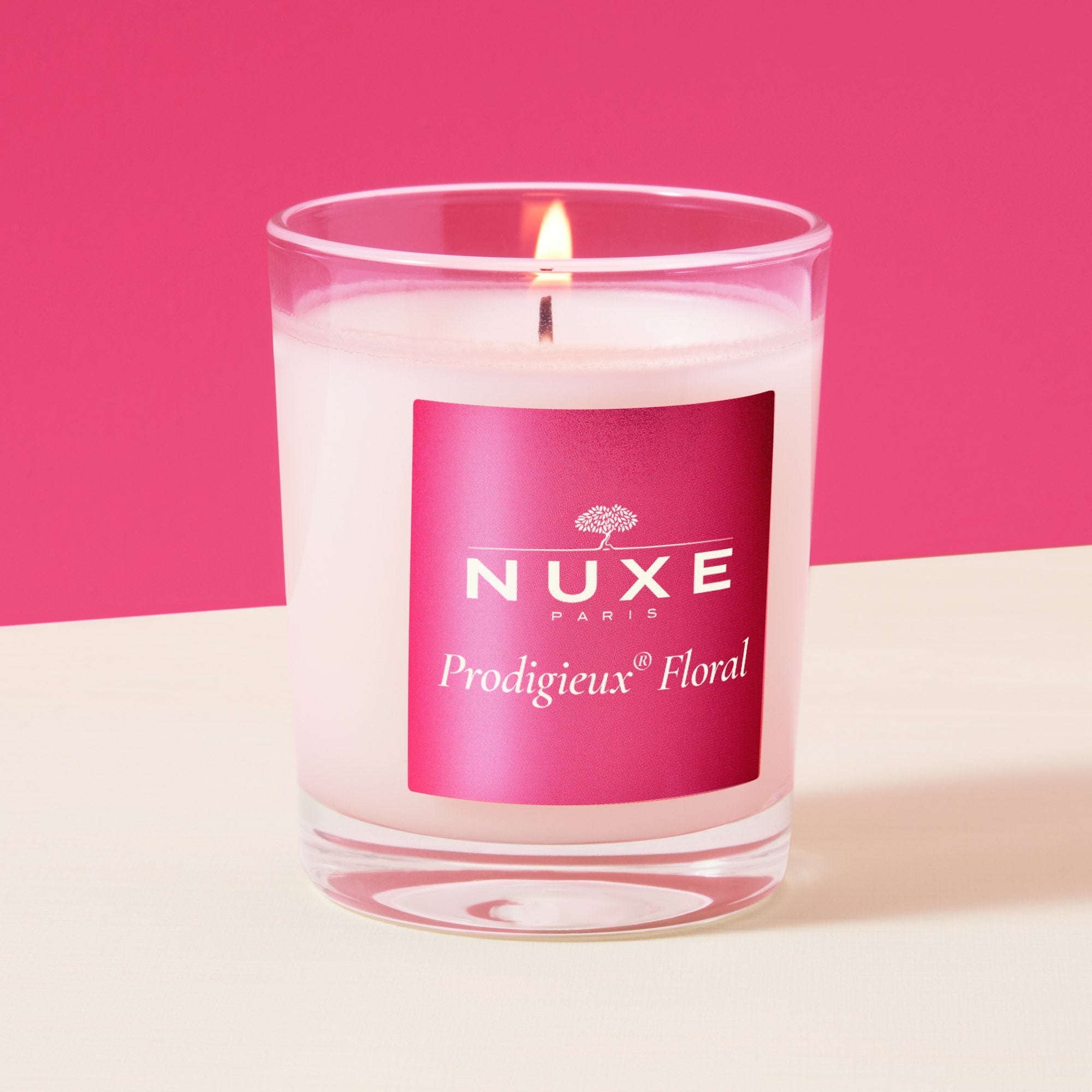 Huile Prodigieuse® Florale & seine Duftkerze - Trockenöl Gesicht, Körper, Haare