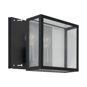 Eglo buitenlamp Alamonte 2-lichts zwart