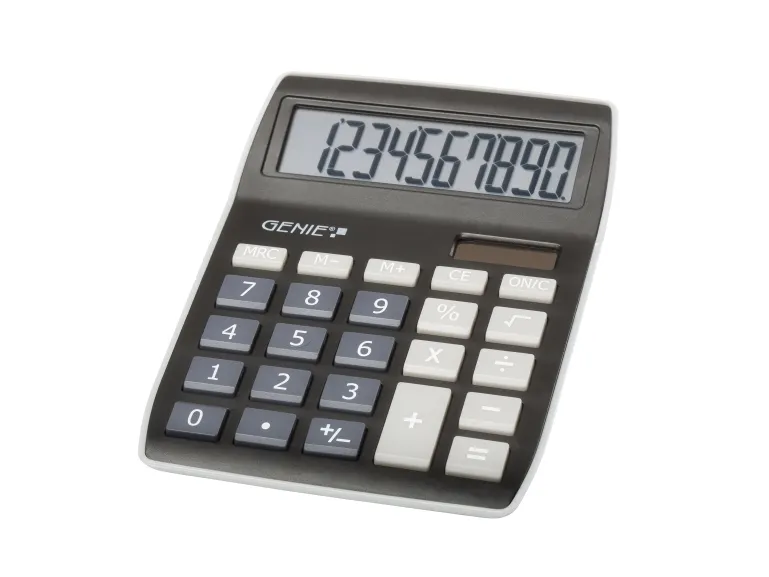 GENIE 840 BK - Skrivebords-regnemaskine