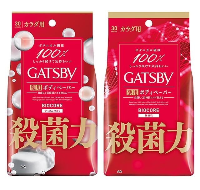 Mandom - Gatsby Biocore Deodorant Lichaamspapier