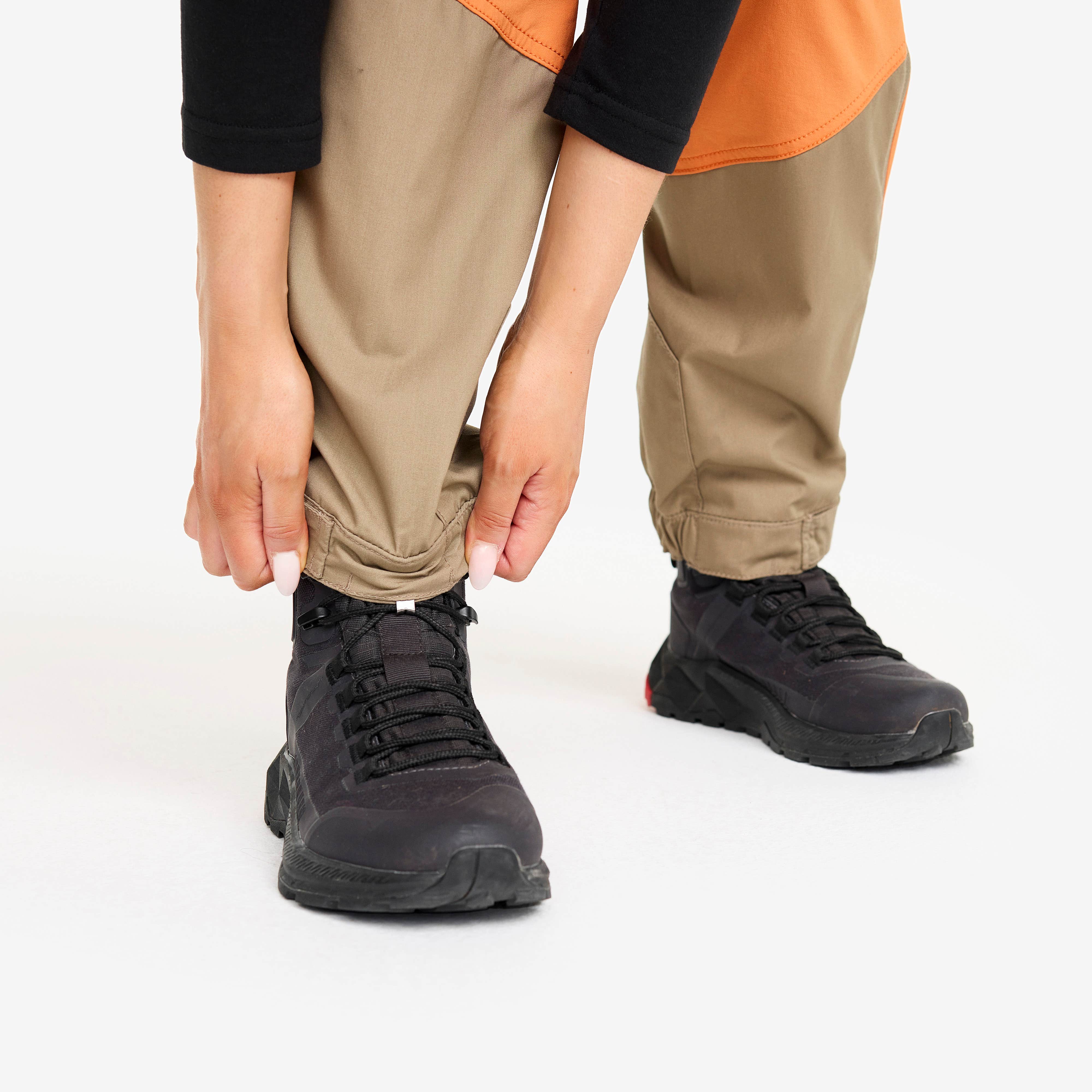 Range Pro Stretch Zip-off Pants Dame Caramel/Brindle