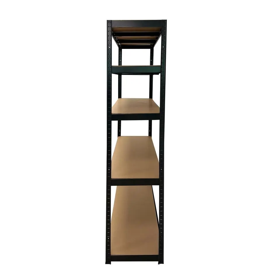 ERRO Stellingkast zwart - 120cm breed - Metalen opbergrek - 176x120x40