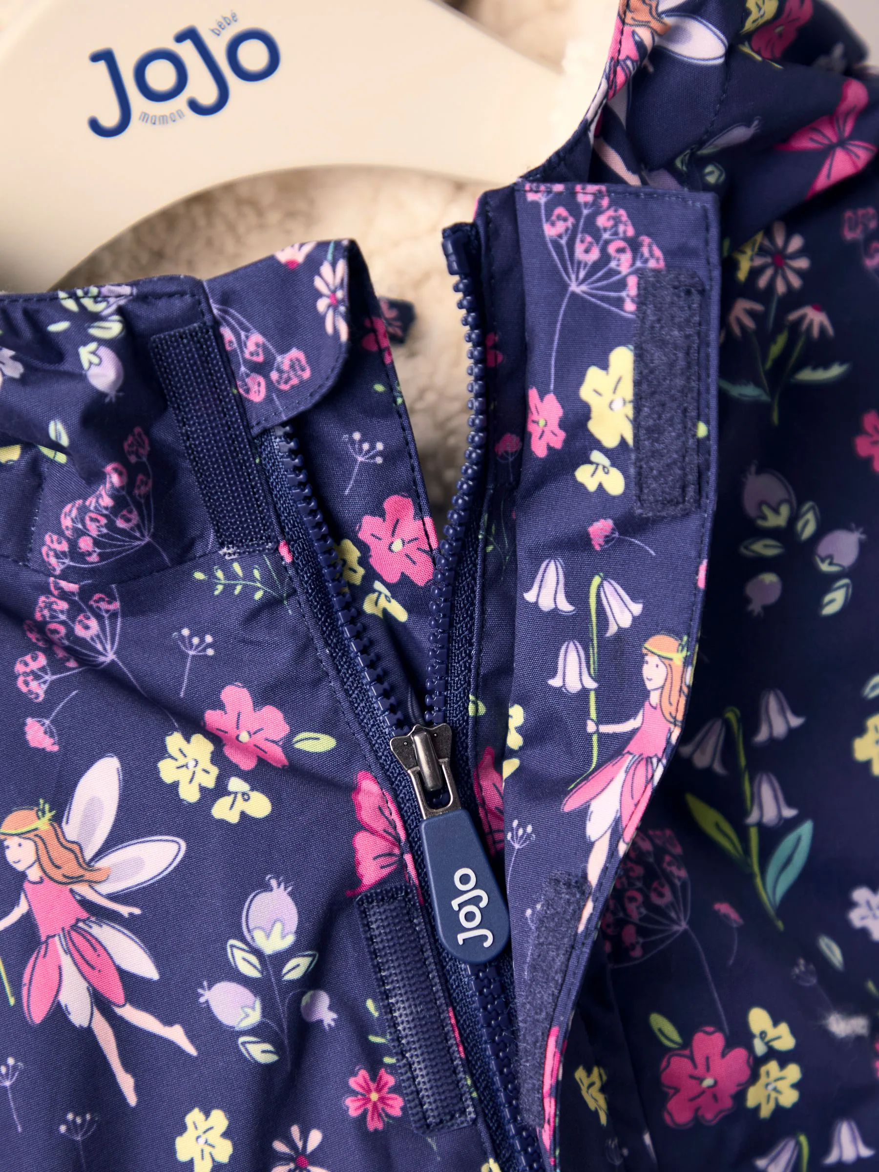 Marineblauwe fee - JoJo Maman Bébé Lined Parka