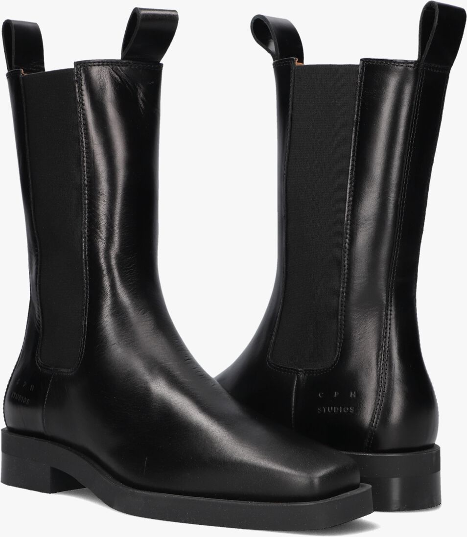 zwarte copenhagen studios chelsea boots cph747