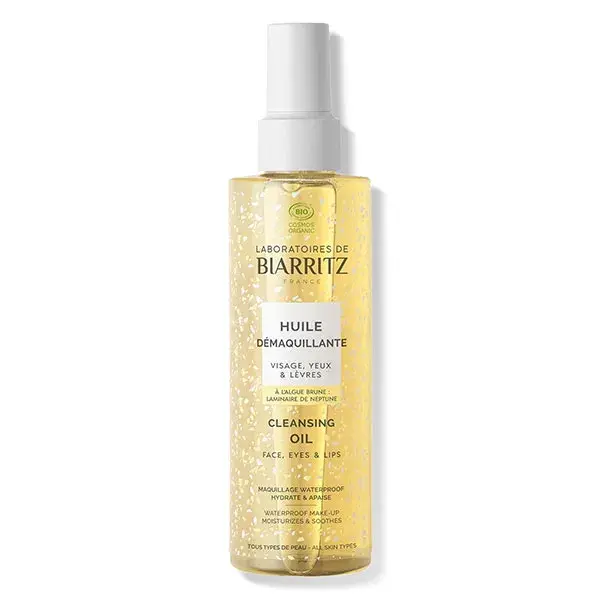 Óleo demaquilante orgânico Laboratoires de Biarritz Cleansing Care 200ml