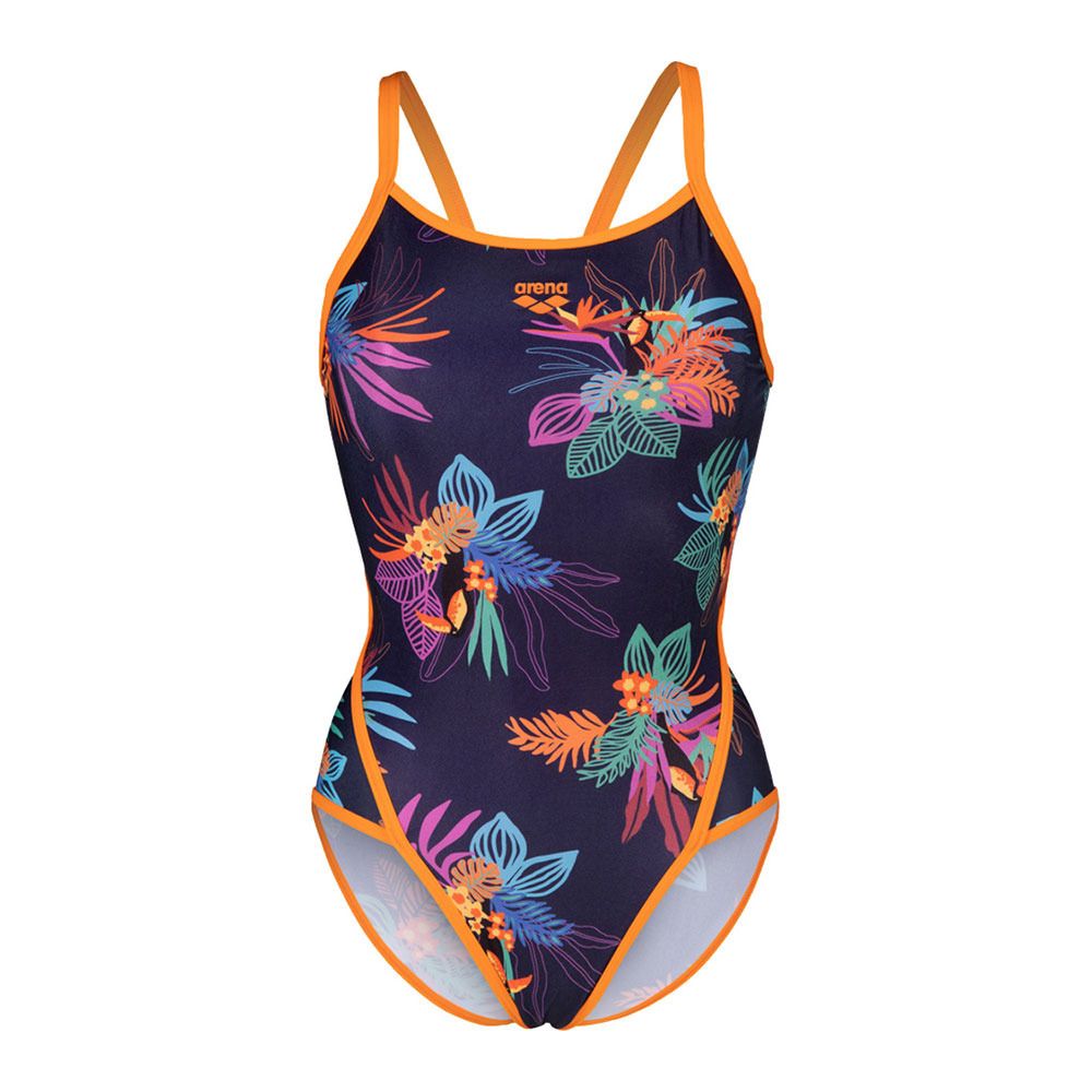 Arena TOUCAN SUPER FLY - Maillot de bain 1 pièce Femme nespola/navy multi