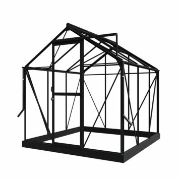 Royal Well Mary I kweekkas aluminium zwart 4,71 m²