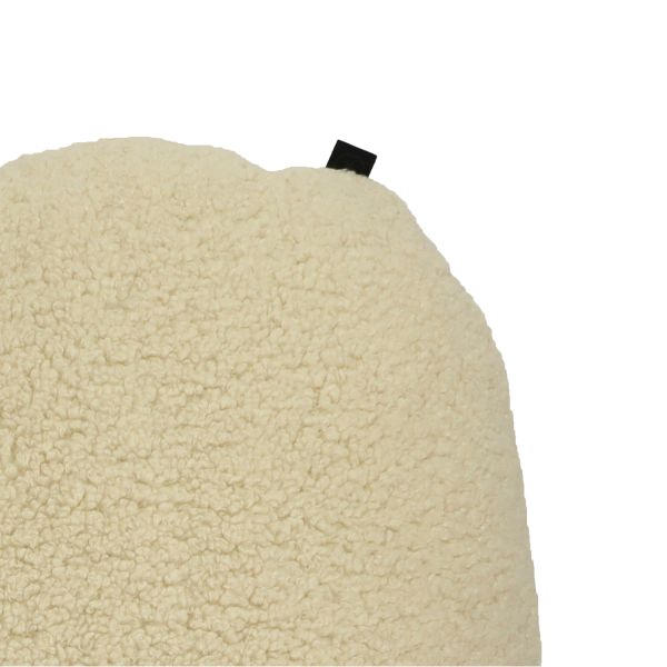 Overseas Heart Shape Teddy Kussen - Off White