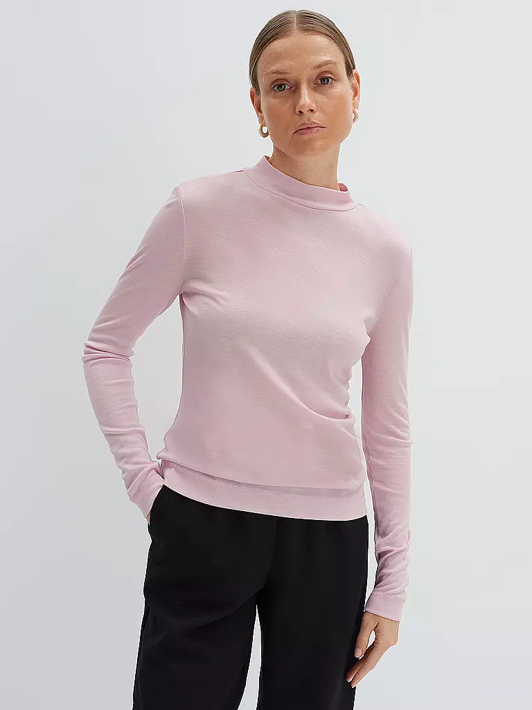 SOMEDAY Langarmshirt Slim Fit KEJANDRA rosa