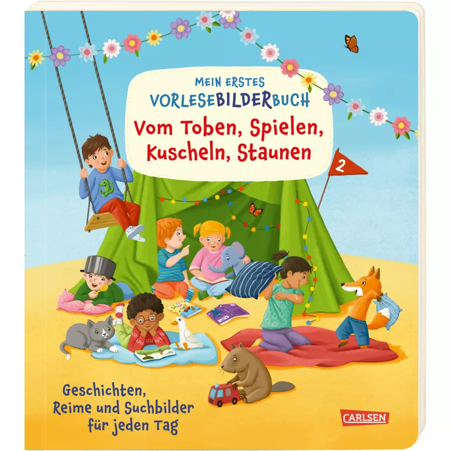 Carlsen Mein erstes Vorlese-Bilder-Buch: Vom Toben, Spielen, Kuscheln, Staunen …