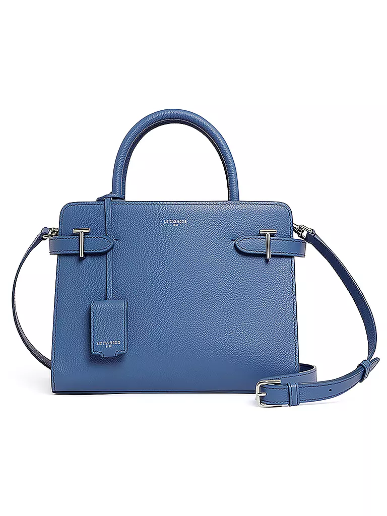 LE TANNEUR Ledertasche - Henkeltasche EMILIE Medium  hellblau