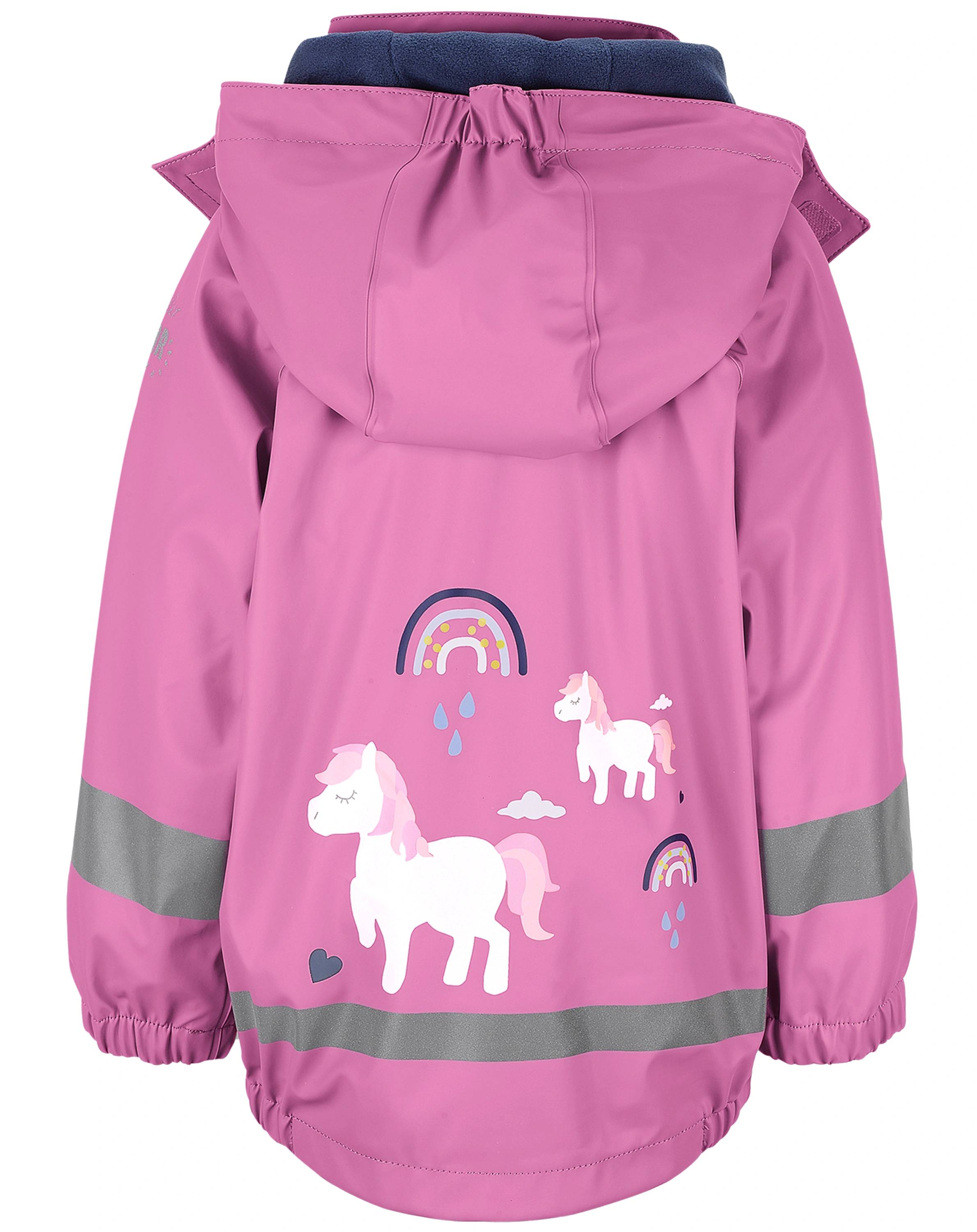 Regenjacke PONY mit Innenfleece in hortensie