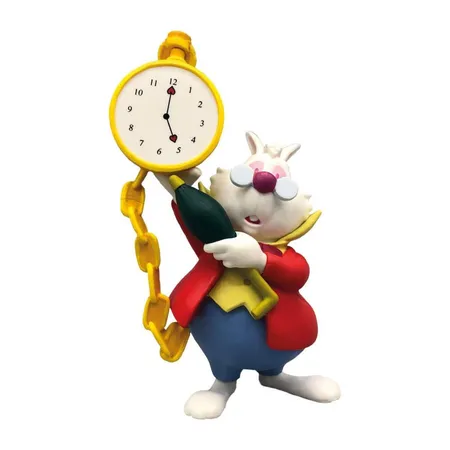 Bullyland 11402 - Spielfigur, Walt Disney Alice im Wunderland, weißes Kaninchen, ca. 8,1 cm groß