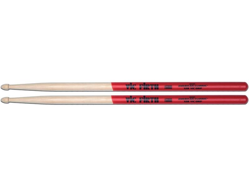 Vic Firth Drumsticks X5BVG – 1 Paar American Classic Extreme 5B mit Vic Grip-Beschichtung