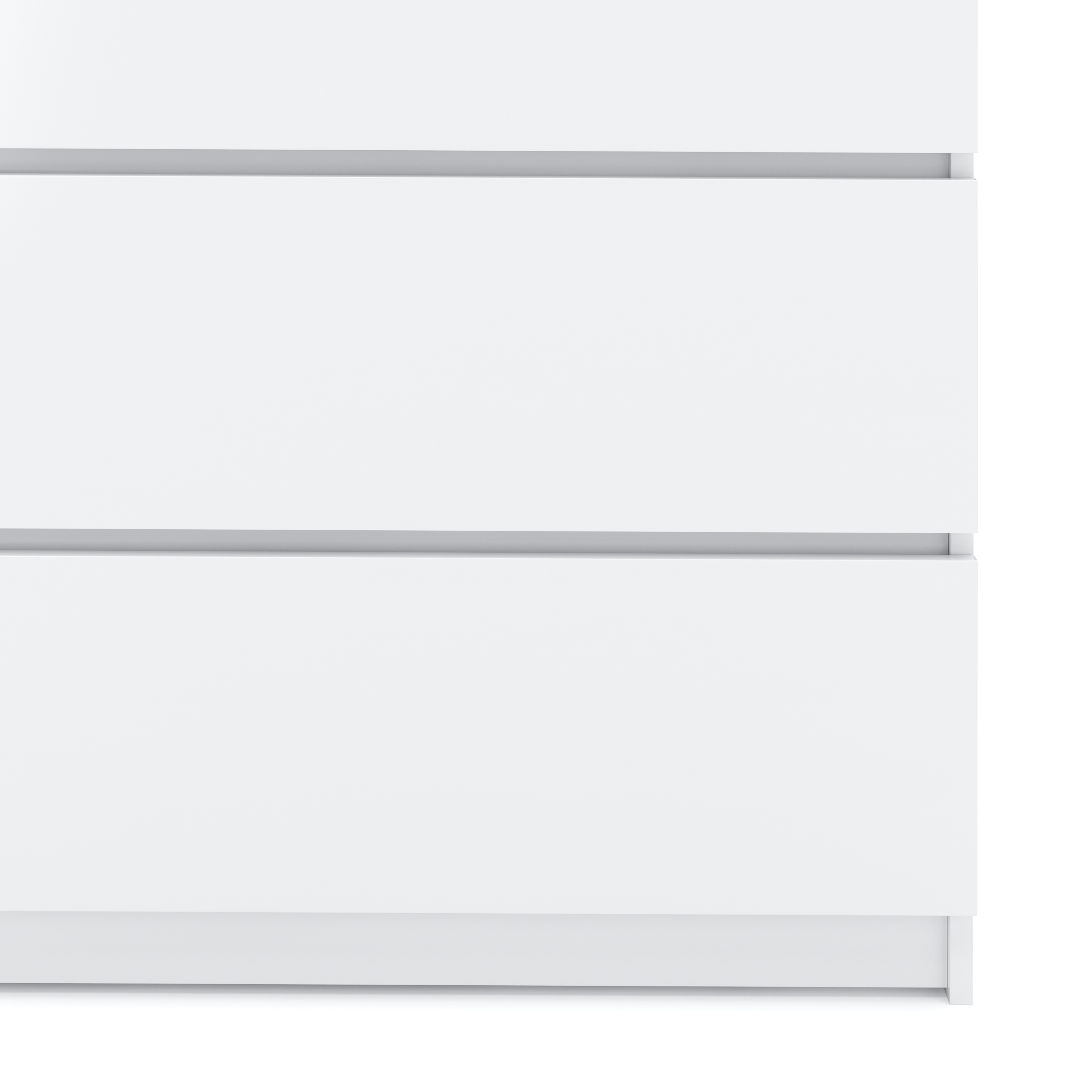 Kommode TALA 4 Schubladen 70 x 100 cm weiss