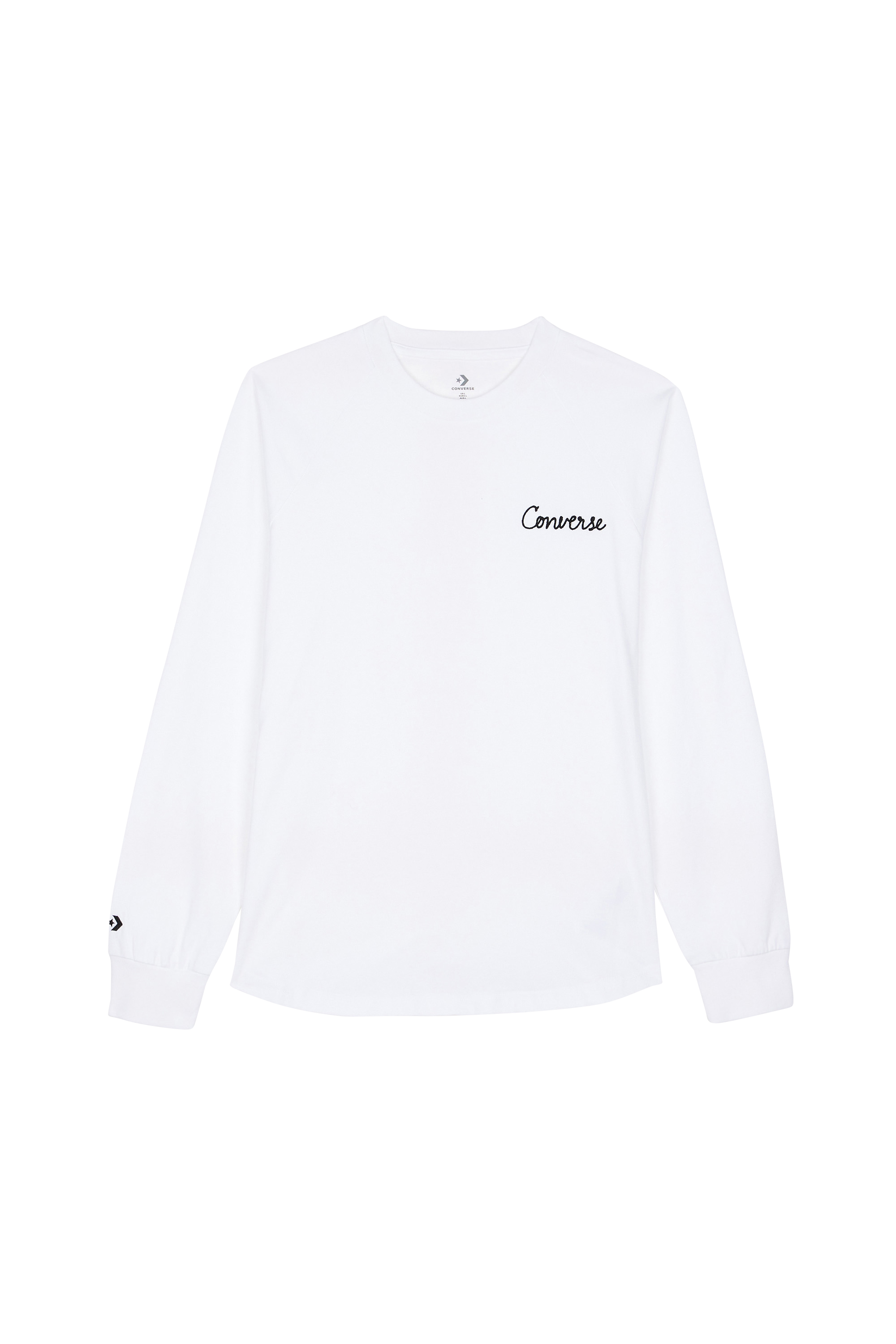 CONVERSE t-shirt CHAIN STITCH RAGLAN Violet