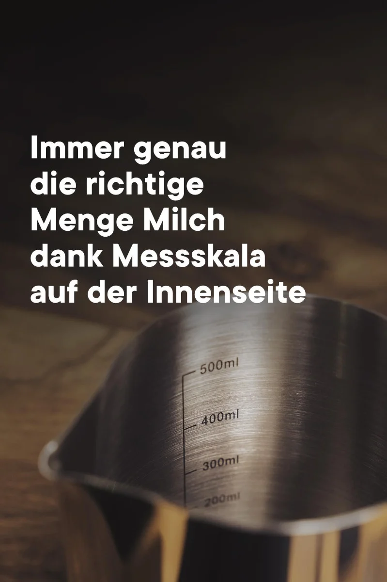 roastmarket Milchkännchen Set Edelstahl