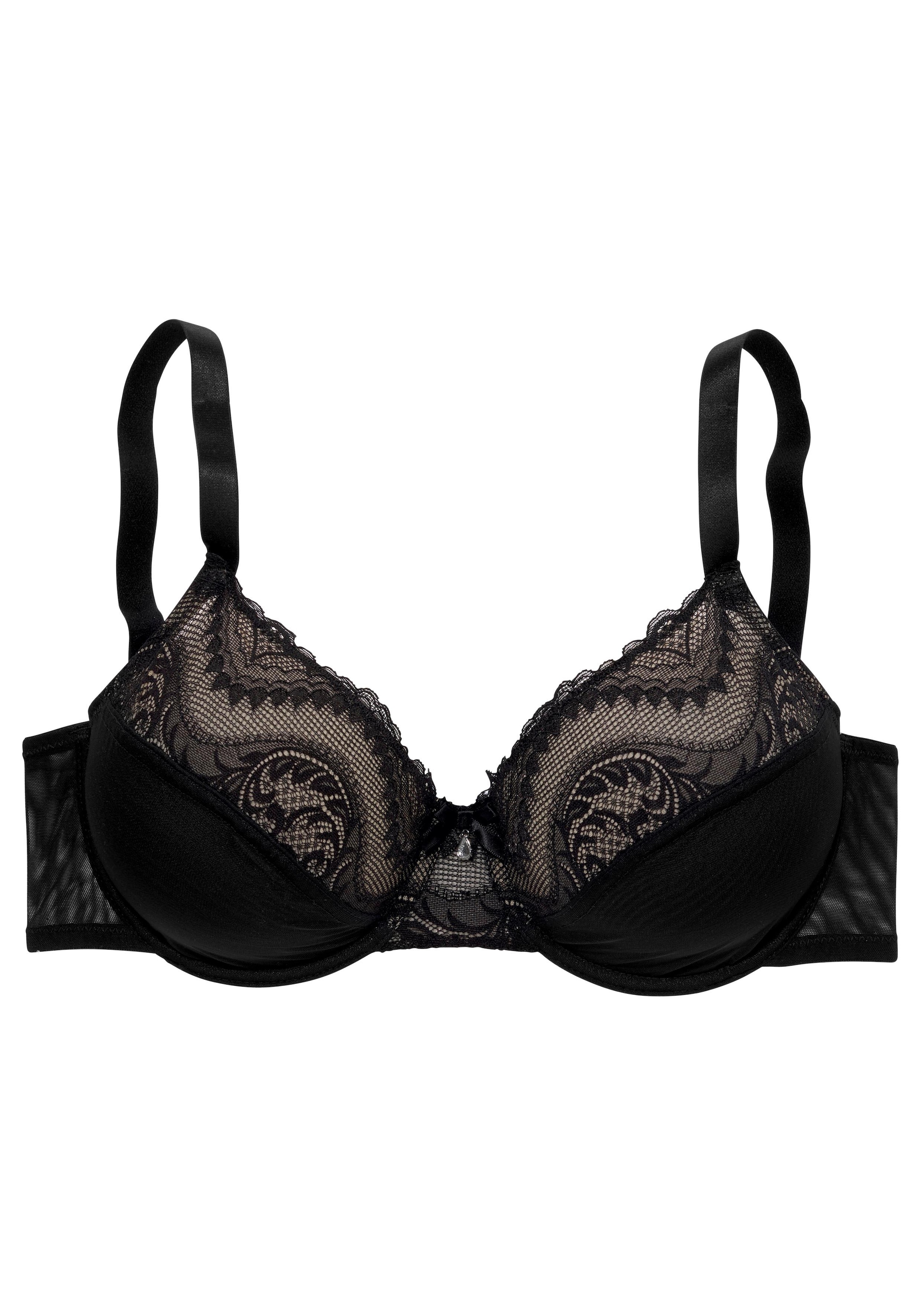 petite fleur gold Bügel-BH , mit Obercup aus floraler Spitze, sexy Dessous