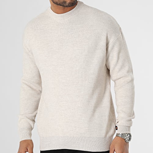 Pull Beige Chiné