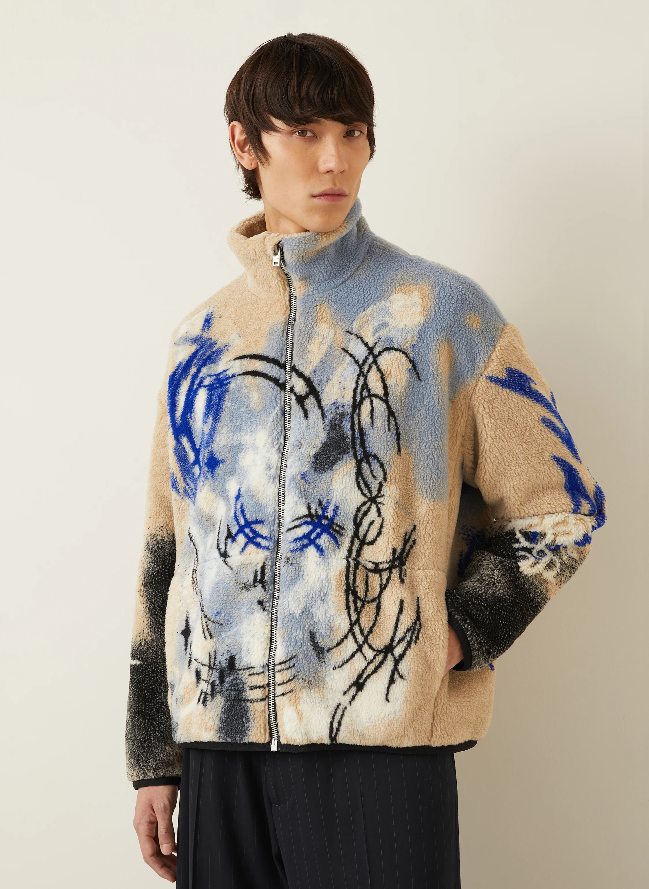 Acne Studios Teddyfell-Jacke
