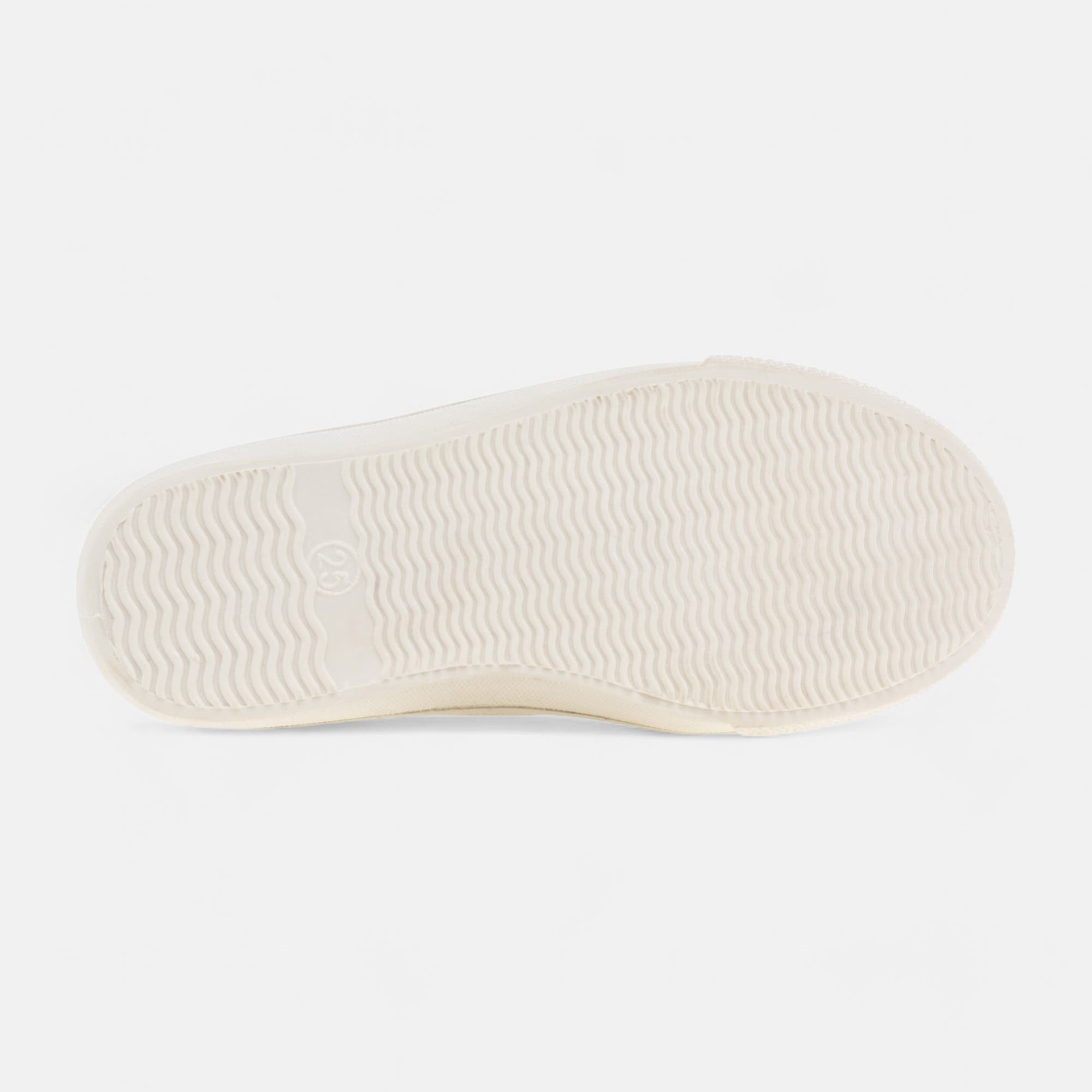 Baskets en toile Fille beige