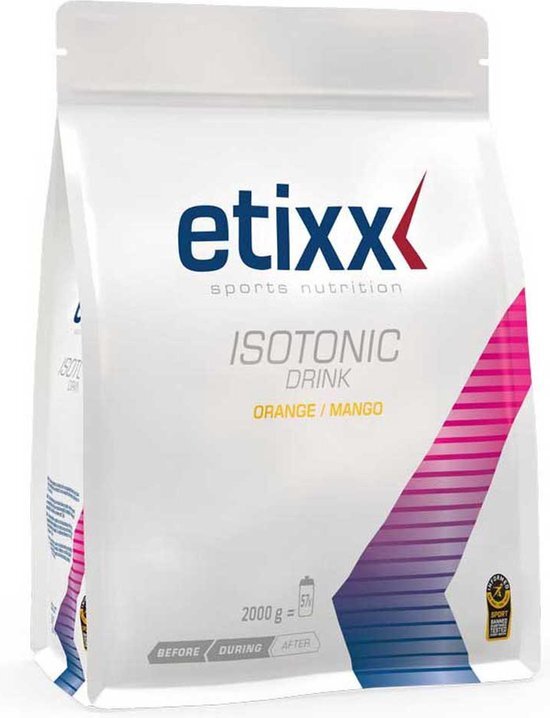 Etixx Isotonic Sportdrank Sinaasappel/Mango 2 kg