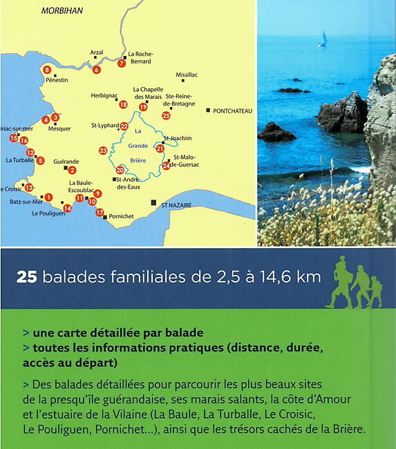 OUEST FRANCE - GUERANDE 25 BALADES
