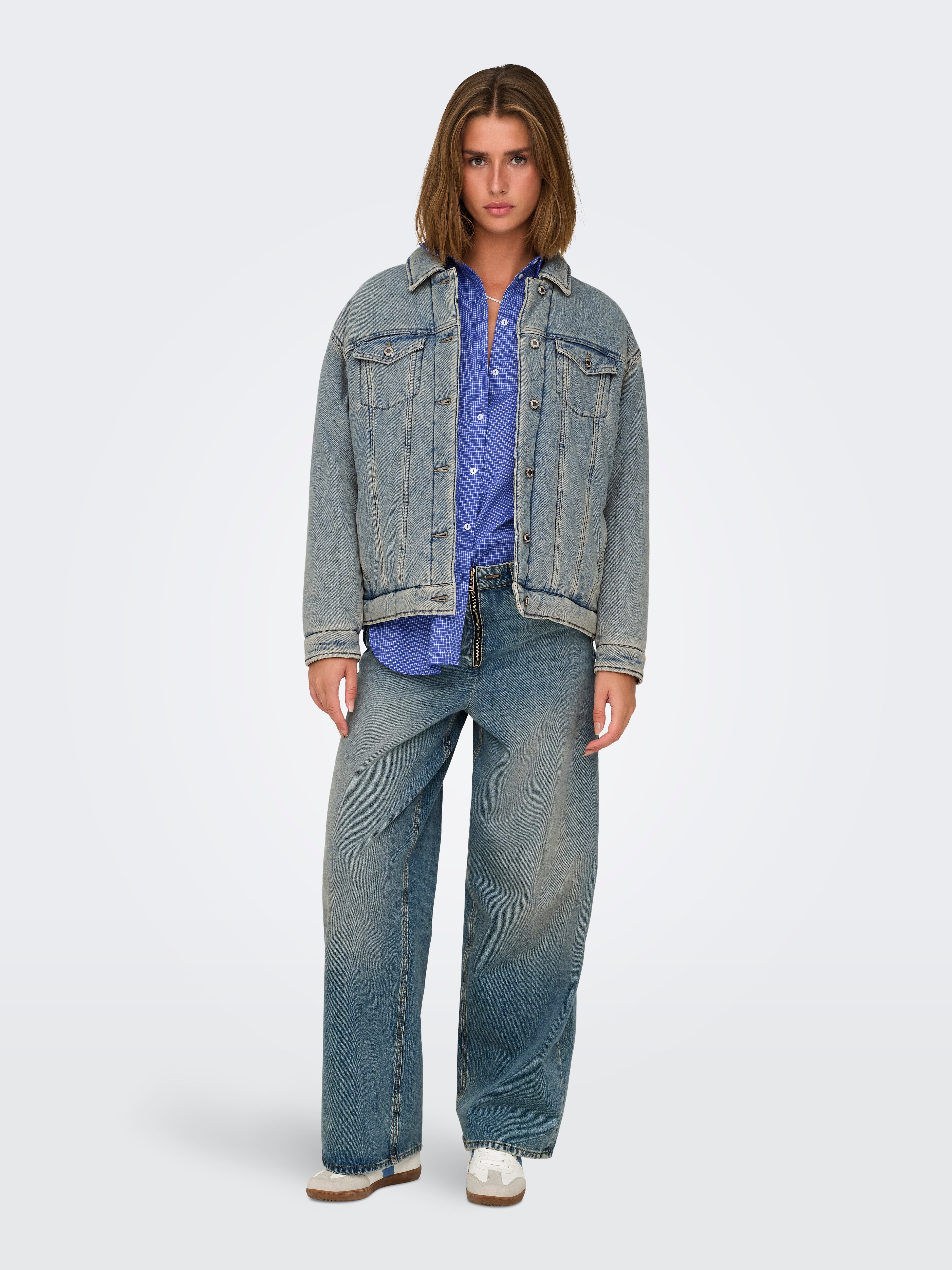 ONLHESTER Jeansjacke Light Blue Denim