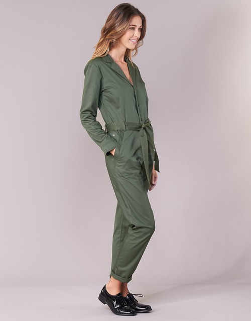 G-Star Raw - DELINE JUMPSUIT WMN L/S - Kaki