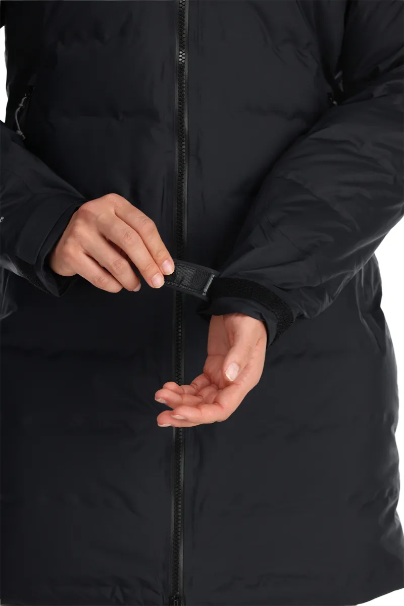 Rab Women's Valiance Waterproof Down Parka Deep Ink