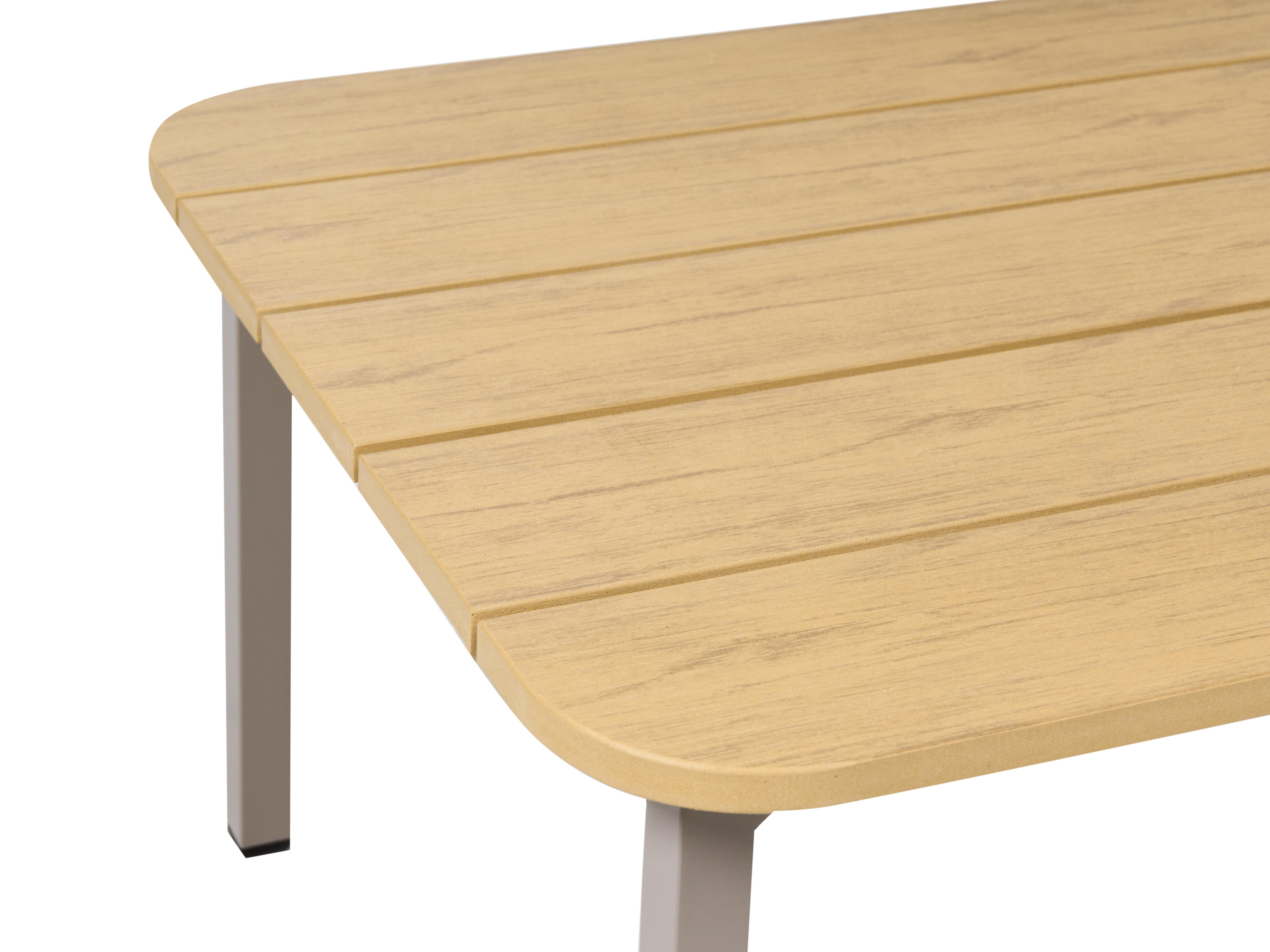 Loungeset met tafel 5-zits MURATO Metaal Beige