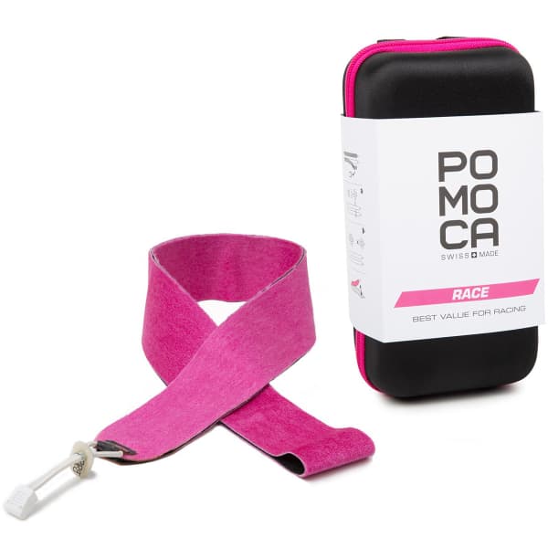 Peau de phoque POMOCA RACE TOP FIX RACE 62MM - 155CM PINK