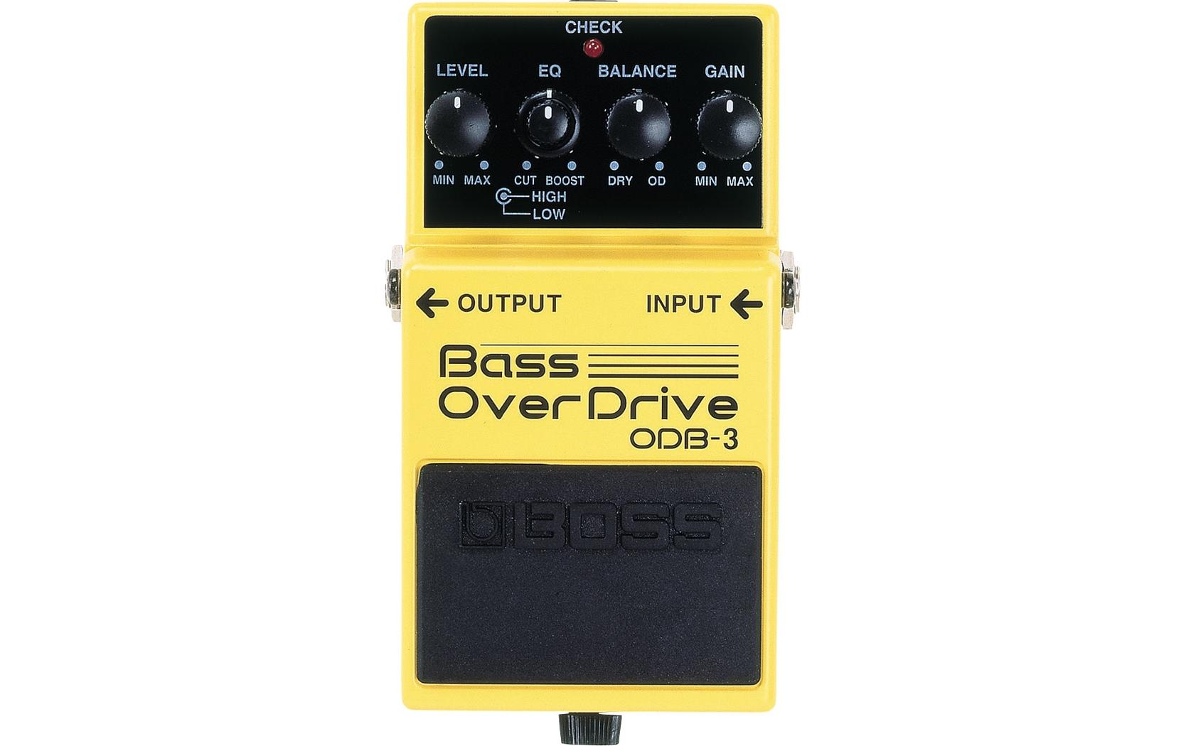 Pedal ODB-3<br>Bass-Overdrive-Pedal für mehrere Bass-Verzerrungen